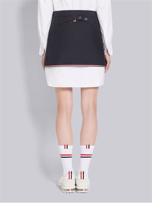 Short skirt with logo THOM BROWNE | FJK086AF0197415